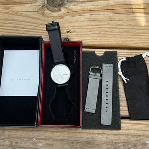MVMT black mens watch